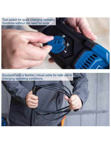 Martello tassellatore 1050w 3j Scheppach dh2260