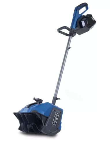 1 - Spazzaneve bc-snb410-x 2x20v 2 batterie 4,0Ah doppio caricatore ixes Scheppach