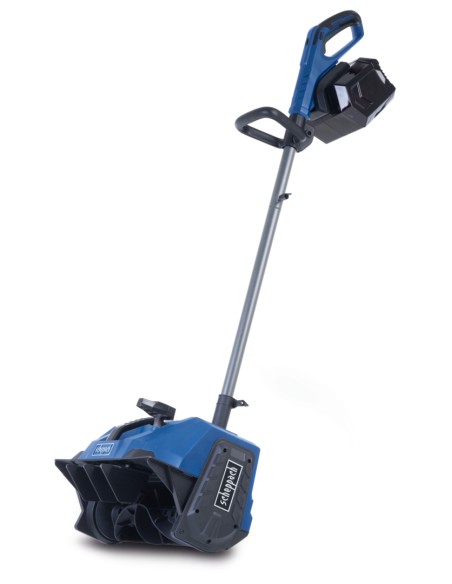 1 - Spazzaneve bc-snb410-x 2x20v 2 batterie 4,0Ah doppio caricatore ixes Scheppach