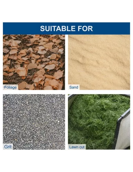 7 - Spazzatrice c-s610-x 20v con 1 batteria 2,0Ah e caricabatteria ixes Scheppach