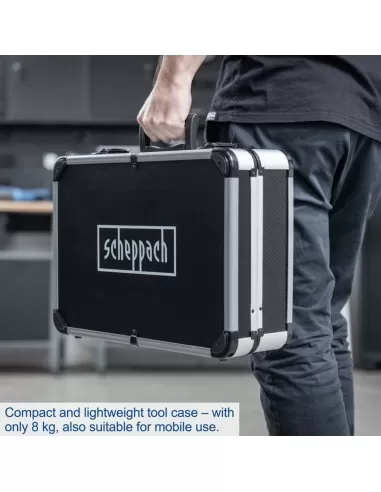 3 - Valigia portautensili e attrezzi da 235 pezzi Scheppach tb220