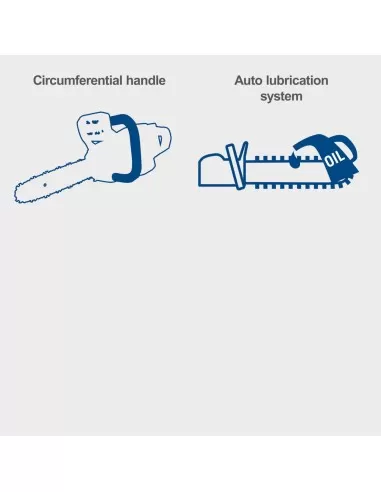 6 - Motosega bc-tcs200-x 1 batteria 4,0Ah e caricabatteria ixes Scheppach