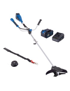 1 - Decespugliatore bc-bch330/20-x batteria 4,0Ah e caricabatteria ixes Scheppach