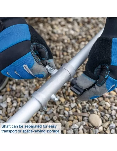 4 - Decespugliatore bc-bch380/40-x 2x20v 2 batterie doppio caricatore ixes Scheppach