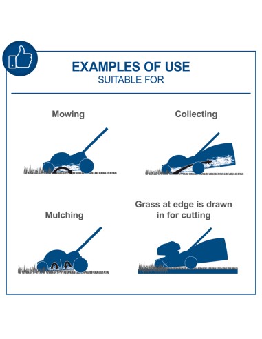 Rasaerba bc-mp380-x 38cm 2 batterie 4.0Ah e doppiocaricabatterie ixes Scheppach
