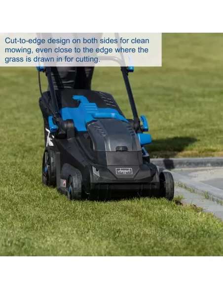 9 - Rasaerba bc-mp380-x 38cm 2 batterie 4.0Ah e doppiocaricabatterie ixes Scheppach 9 - Rasaerba bc-mp380-x 38cm 2 batterie 4.0Ah e doppiocaricabatterie ixes Scheppach