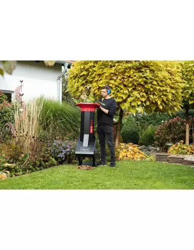 2 - Biotrituratore elettrico da giardino 3000w 230v Scheppach biostar 3000