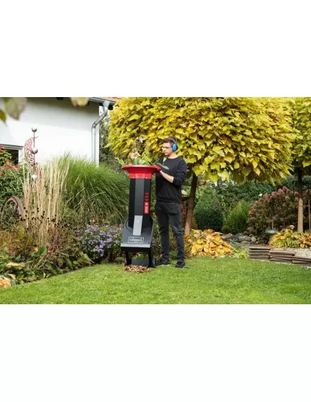 2 - Biotrituratore elettrico da giardino 3000w 230v Scheppach biostar 3000