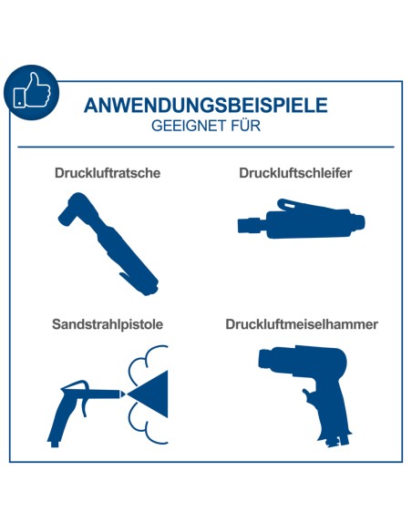 Compressore aria 100lt 2 cilindri 3cv 230v Scheppach hc120dc