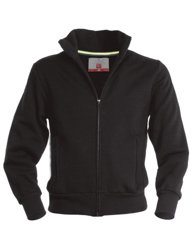 Felpa zip lunga maglia in cotone donna Payper class+ lady