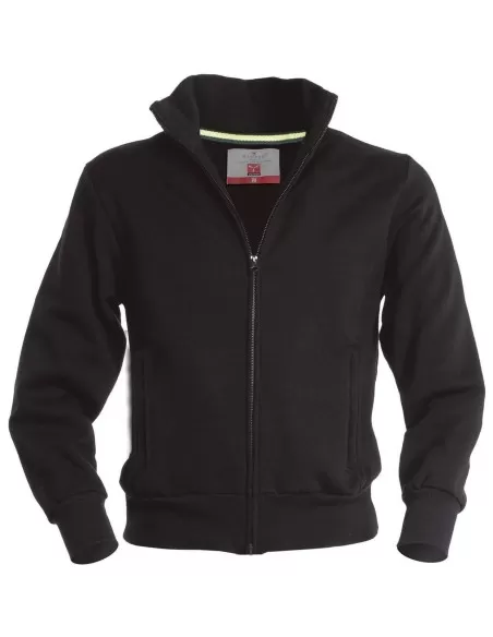 Felpa zip lunga maglia in cotone donna Payper class+ lady