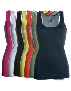 Canotta sfiancata Payper look canottiera in cotone donna