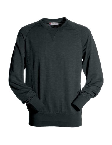 Felpa estiva girocollo maglia cotone uomo senza zip leggera Payper malibu+