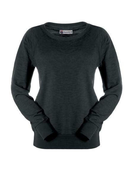 Felpa estiva girocollo maglia cotone donna leggera senza zip Payper malibu+ lady