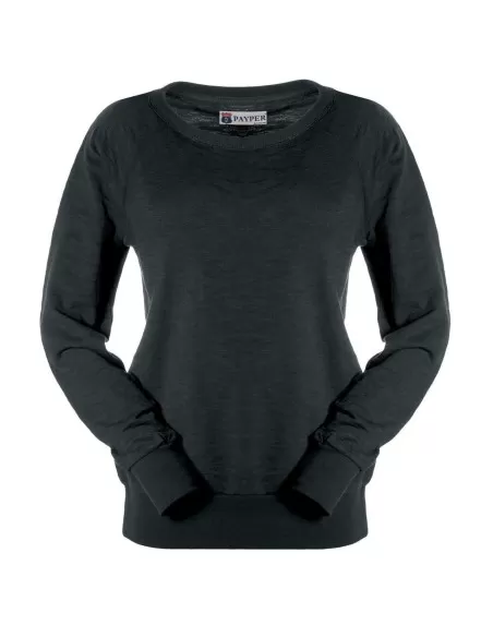 Felpa estiva girocollo maglia cotone donna leggera senza zip Payper malibu+ lady