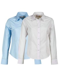 Camicia manica lunga cotone donna sfiancata Payper manager lady