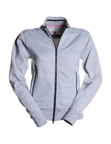 Felpa zip lunga Payper melbourne maglia in cotone donna