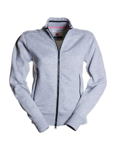 Felpa zip lunga Payper melbourne maglia in cotone donna