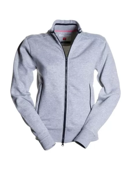 Felpa zip lunga Payper melbourne maglia in cotone donna