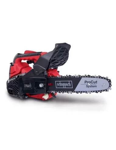 Motosega a scoppio 25,4 cc barra procut 10" lama 25,4 cm Scheppach pcs26