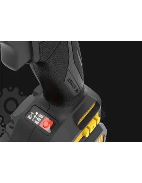 Avvitatore impulsi 1/2" brushless 18v senza batteria Caterpillar dx7020b