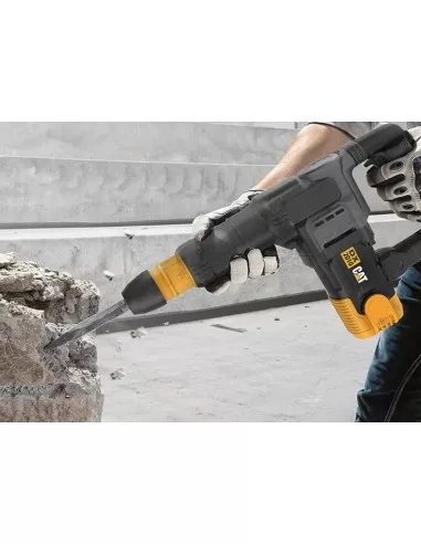 3 - Martello demolitore 15j attacco sds-max Caterpillar dx2010