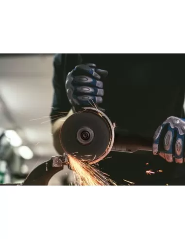 3 - Smerigliatrice angolare brushless 18v batteria 4.0Ah e carica Caterpillar dx3130