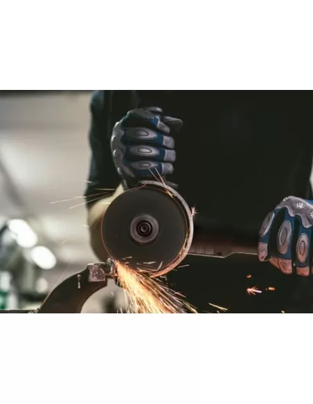 3 - Smerigliatrice angolare brushless 18v batteria 4.0Ah e carica Caterpillar dx3130