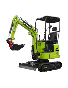 1 - Miniescavatore diesel 7kW 3 benne attacco rapido cingolato Zipper ZI-MBG1000DS5