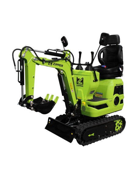 2 - Zipper Miniescavatore Compatto ZI-MBG600H 6,8 kW Benzina Benna 290 mm