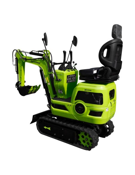 3 - Zipper Miniescavatore Compatto ZI-MBG600H 6,8 kW Benzina Benna 290 mm