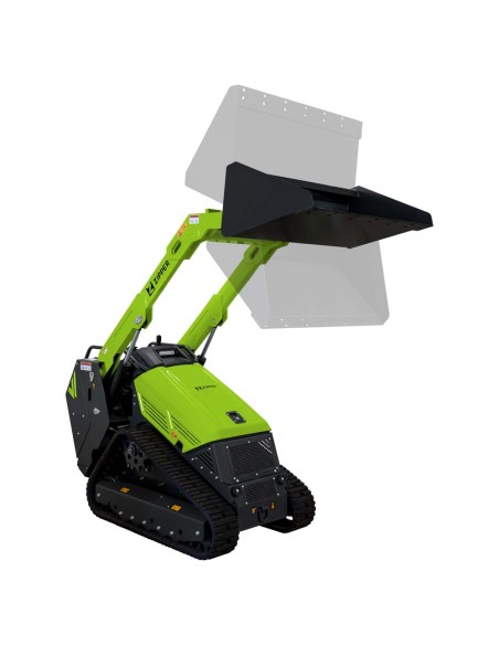 4 - Zipper Minipala Cingolata ZI-MKL1450 Diesel Kubota 18,2 kW 3 Cilindri