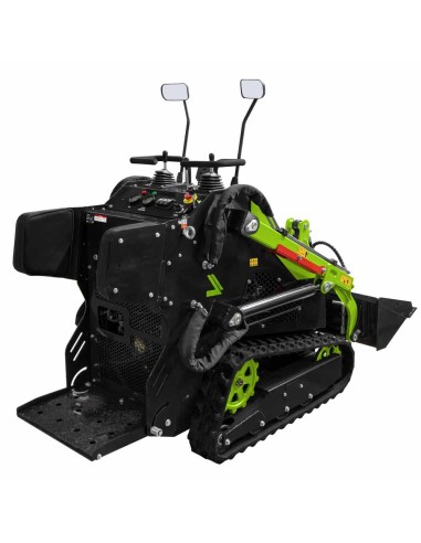 2 - Zipper Minipala Cingolata ZI-MKL620 7,1kW 180kg Benna Forche Benzina
