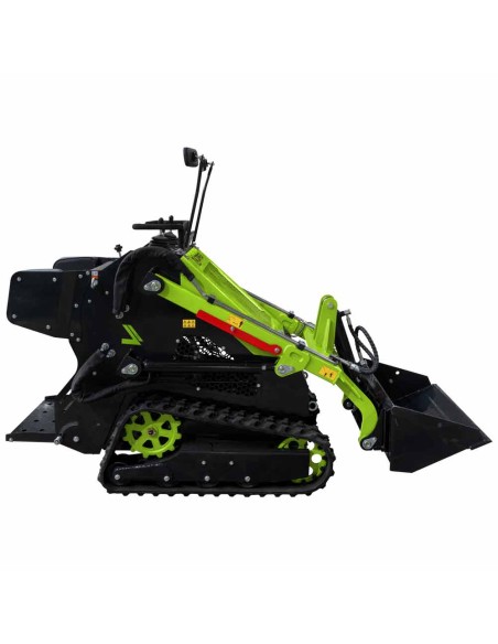 3 - Zipper Minipala Cingolata ZI-MKL620 7,1kW 180kg Benna Forche Benzina