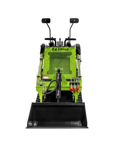 4 - Zipper Minipala Cingolata ZI-MKL620 7,1kW 180kg Benna Forche Benzina