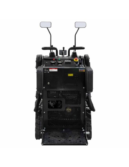 5 - Zipper Minipala Cingolata ZI-MKL620 7,1kW 180kg Benna Forche Benzina