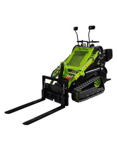 7 - Zipper Minipala Cingolata ZI-MKL620 7,1kW 180kg Benna Forche Benzina