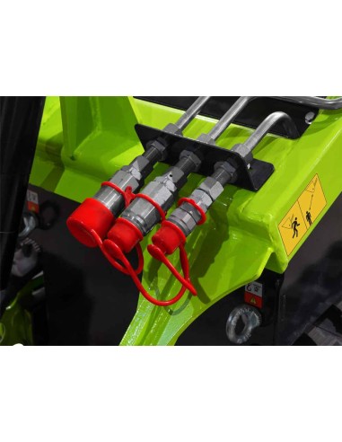 8 - Zipper Minipala Cingolata ZI-MKL620 7,1kW 180kg Benna Forche Benzina