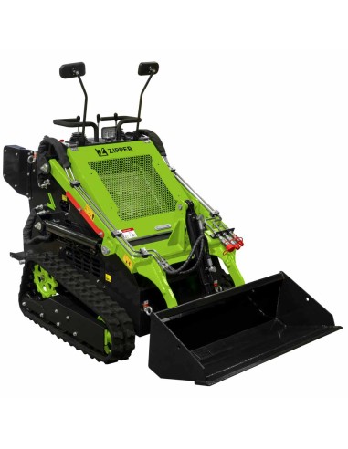 1 - Zipper Minipala Cingolata ZI-MKL720 16,8 kW Benna Forche Pallet Incluse