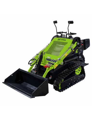 2 - Zipper Minipala Cingolata ZI-MKL720 16,8 kW Benna Forche Pallet Incluse