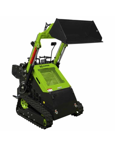 4 - Zipper Minipala Cingolata ZI-MKL720 16,8 kW Benna Forche Pallet Incluse