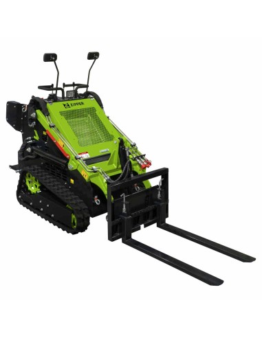 5 - Zipper Minipala Cingolata ZI-MKL720 16,8 kW Benna Forche Pallet Incluse