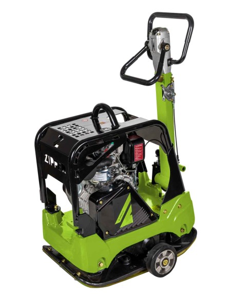 8 - Zipper Piastra Vibrante ZI-RPE160D Diesel 4T 3600W 170kg Ruote