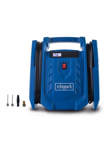 1 - Scheppach Compressore Portatile Air Force 7 Mini 8bar 120W