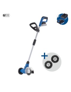 1 - Scheppach Spazzatrice C-FR100-X 20V Telescopica 115mm