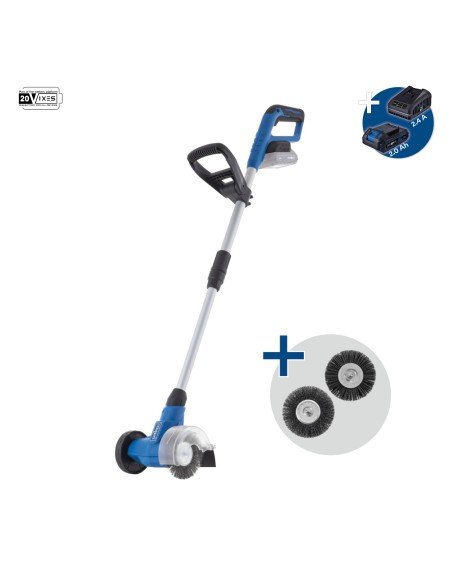 1 - Scheppach Spazzatrice C-FR100-X 20V Telescopica 115mm