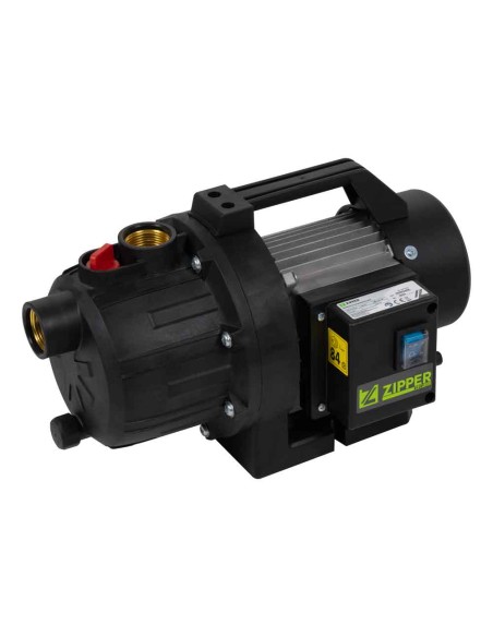 1 - Elettropompa autoadescante 1200w pompa acqua giardino Zipper zi-gp1200