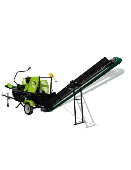 3 - Zipper Spaccalegna Automatico ZI-SPA380 20T Motosega Nastro Benzina