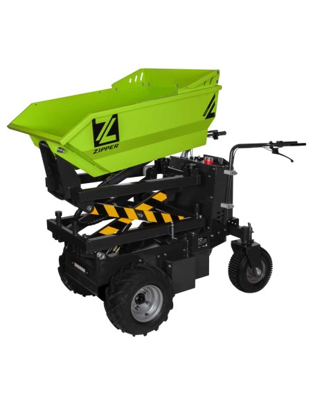 1 - Zipper Motocarriola Elettrica ZI-ED600HKS 1000W 500kg Ribaltabile