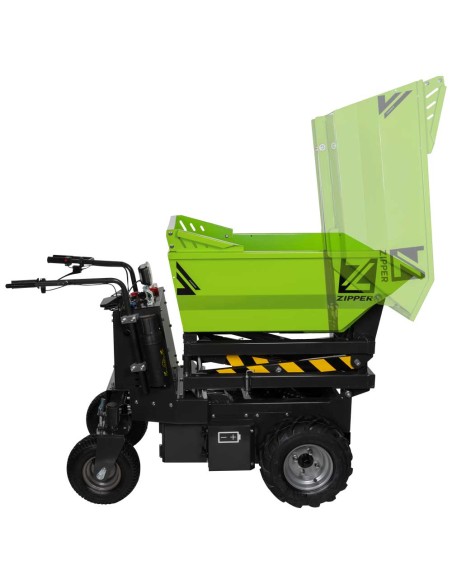 5 - Zipper Motocarriola Elettrica ZI-ED600HKS 1000W 500kg Ribaltabile
